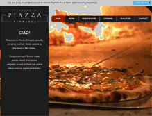 Tablet Screenshot of piazzadangelo.com